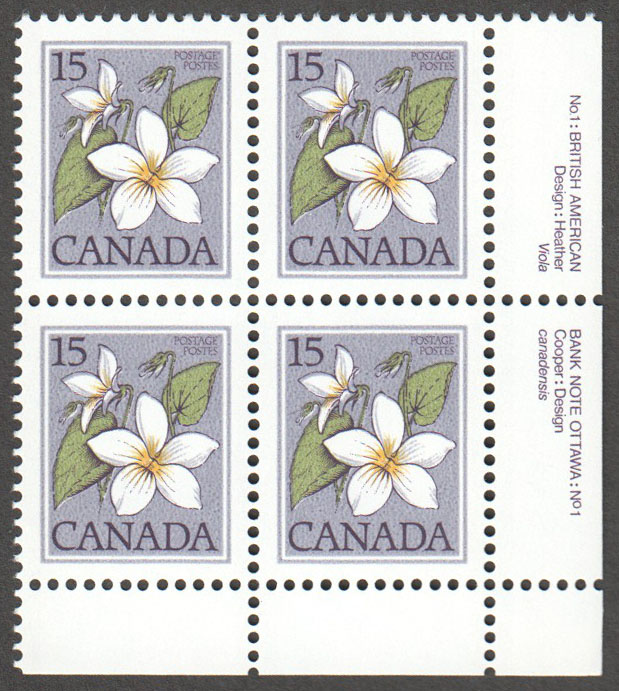 Canada Scott 787 MNH PB LR - Click Image to Close